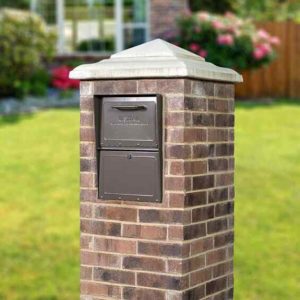 Column Mount Mailbox