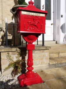 freestanding mailbox