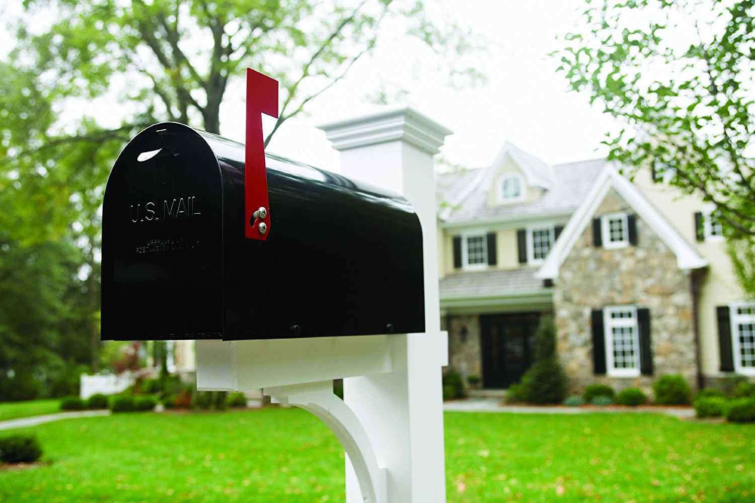 post mount mailbox