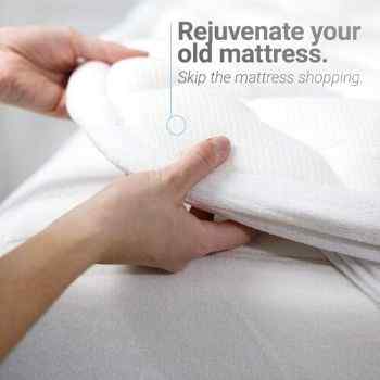 Eluxury Extra Plush Bamboo Mattress Topper