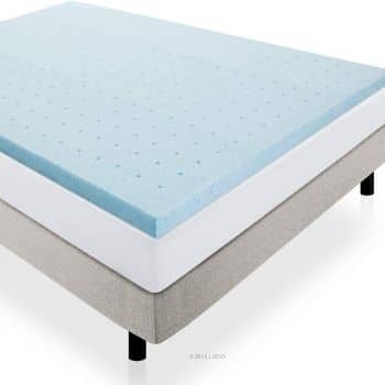 LUCID 2 Inches Memory Foam Mattress Topper