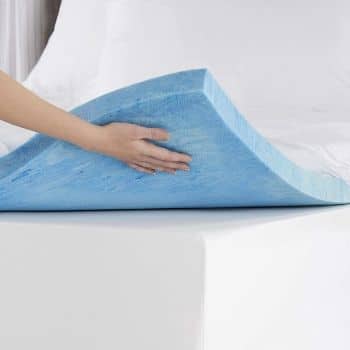 Sleep Innovations 4-Inch Dual Layer Mattress Topper