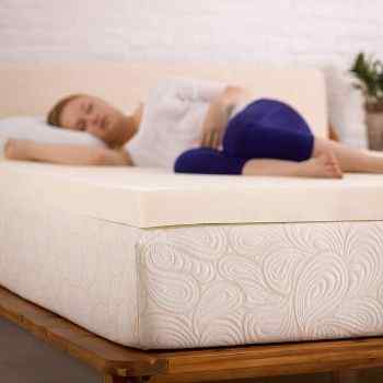 SleepJoy 2-Inch ViscO2 Memory Foam Mattress Topper