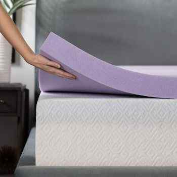 LUCID Lavender Mattress Topper