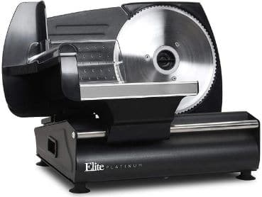 Maxi-Matic Elite Platinum Ultimate Precision Electric Deli Food Meat Slicer