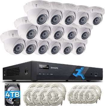 NOTE 4K 16 Channel Poe Security Camera System